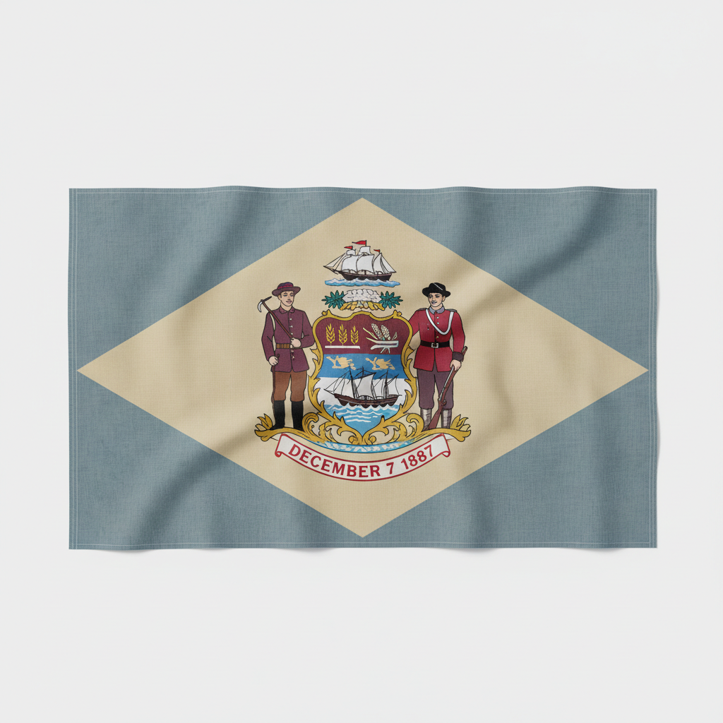 Delaware state flag