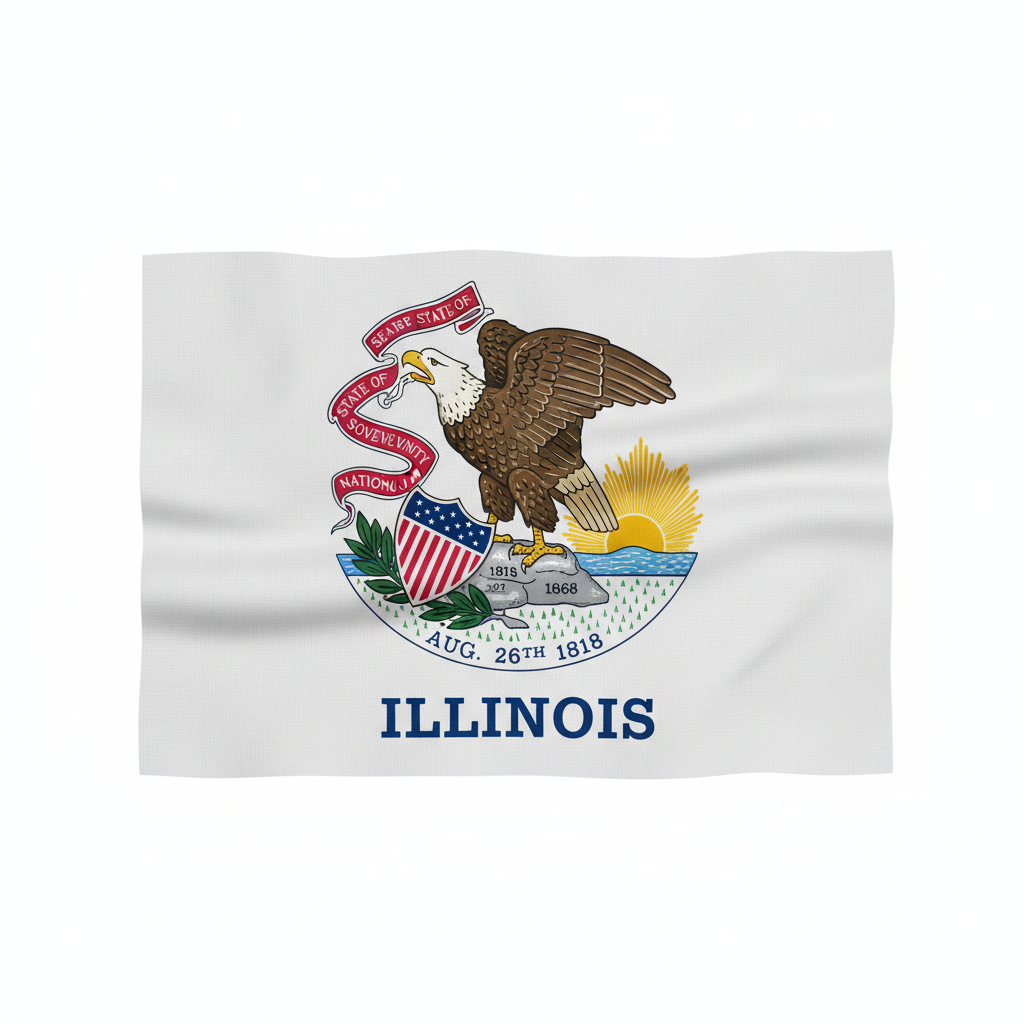 Illinois state flag