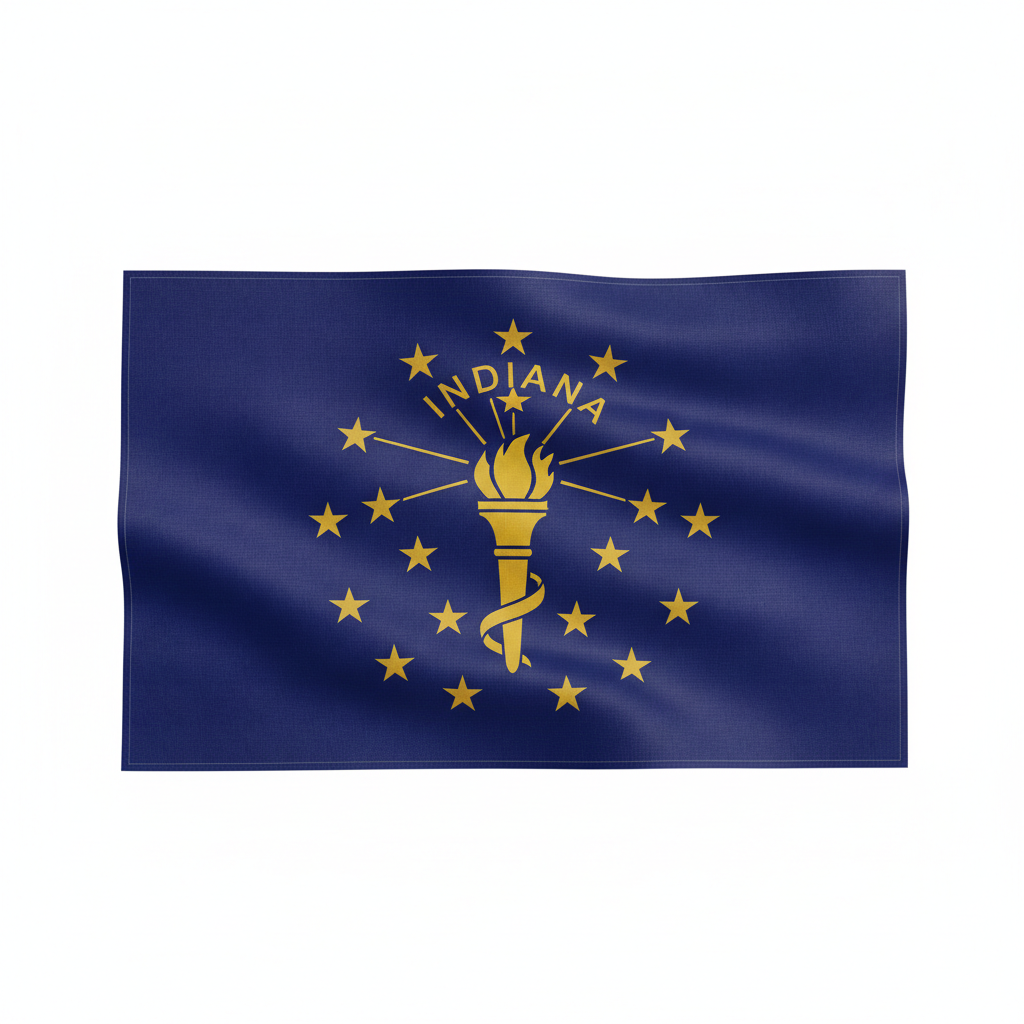 Indiana state flag