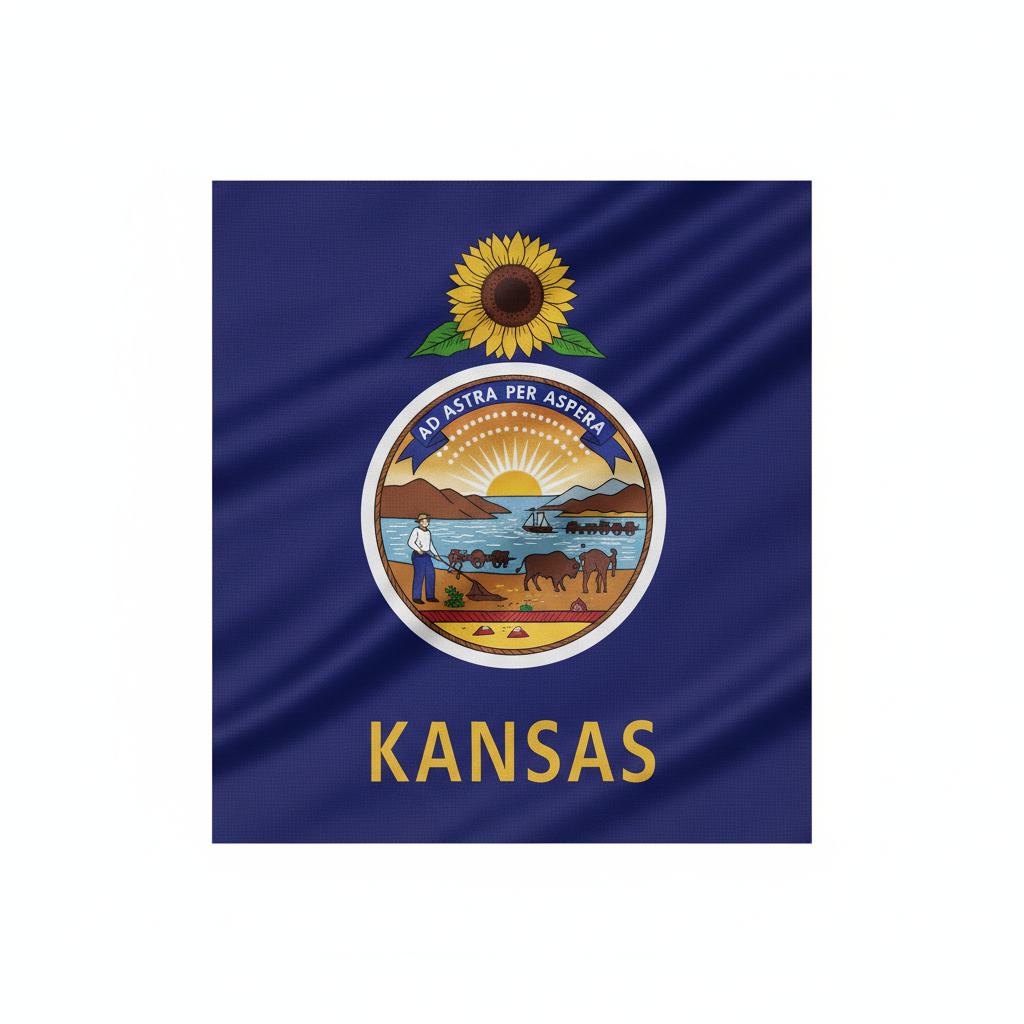 Kansas state flag