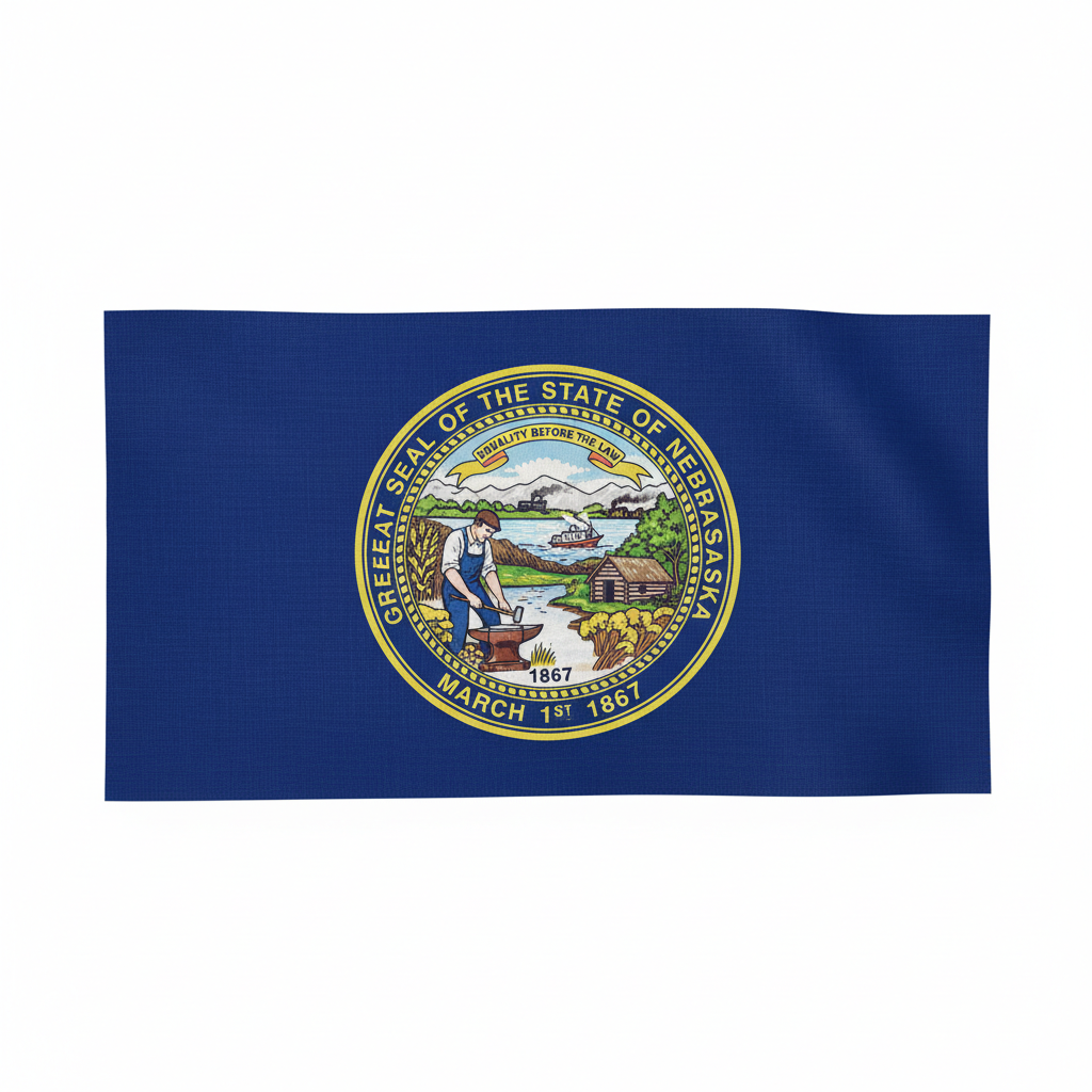 Nebraska state flag