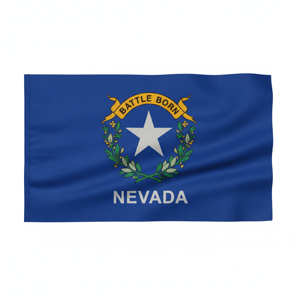 Nevada state flag