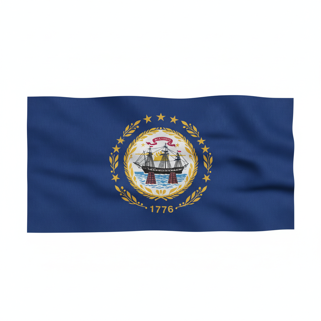 New Hampshire state flag
