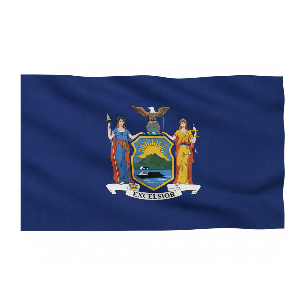 New York state flag