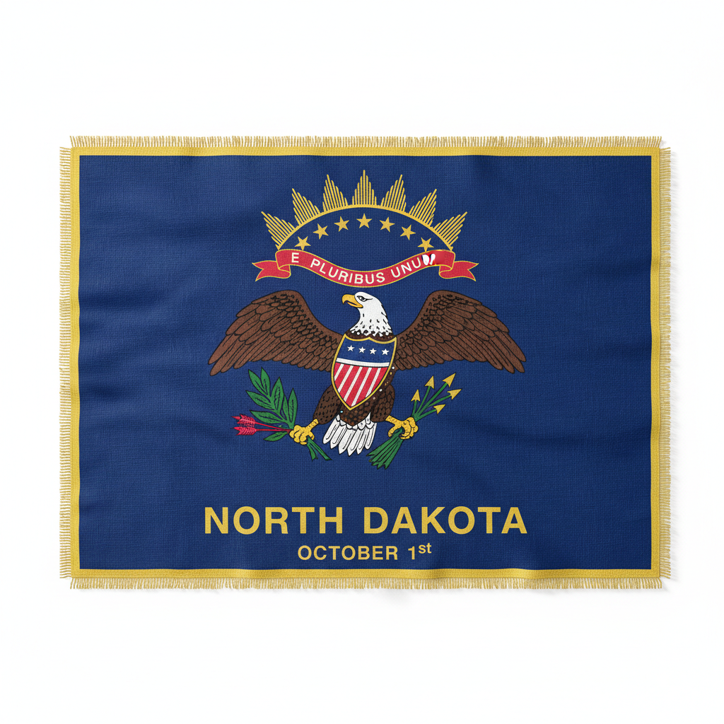 North Dakota state flag
