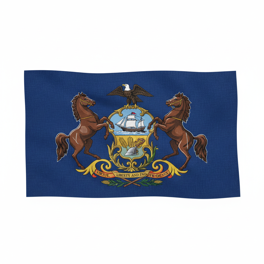 Pennsylvania state flag