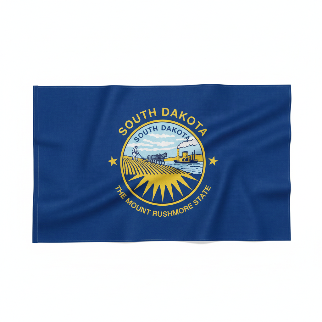 South Dakota state flag
